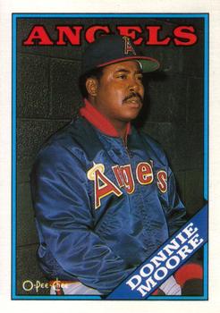 1988 O-Pee-Chee Baseball Cards 204     Donnie Moore